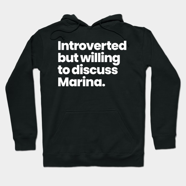 Introverted but willing to discuss Marina - Station 19 Hoodie by VikingElf